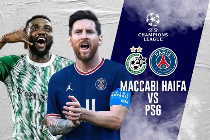 Live Stream : PSG Vs Maccabi Haifa