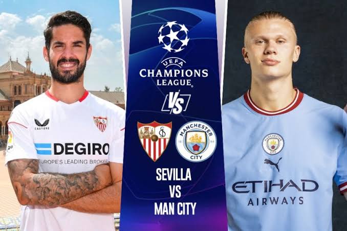 Live Stream : Manchester City Vs Sevilla