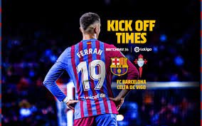 Live Stream : Barcelona Vs Celta Vigo