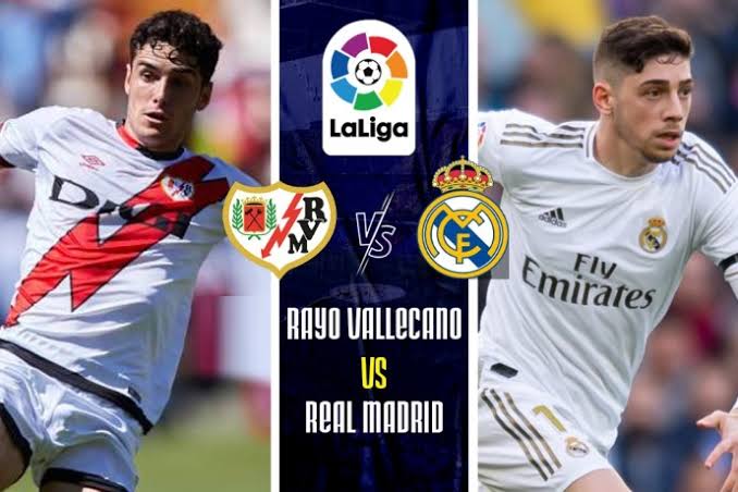 Live Stream : Real Madrid Vs Rayo Vallecano