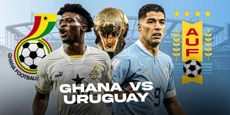 Live Stream : Ghana Vs Uruguay