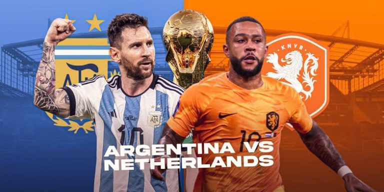 Live Stream : Netherlands Vs Argentina