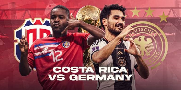 Live Stream :Germany Vs Costa Rica