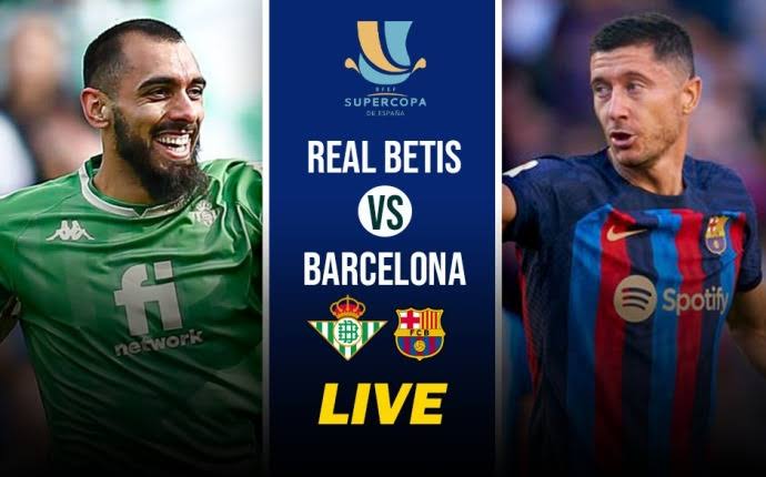 Live Stream : Barcelona Vs Real Betis