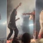 Moment Davido Nearly Gives Man Upper Cut For Advancing Towards Him During “Timeless” Concert (Video)