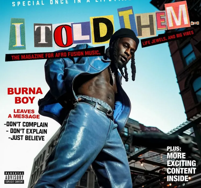 Burna Boy – I Told Them (Album)