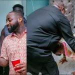 Davido prostrates to greet Dele Momodu after calling him ‘my boy’ years ago (Video)