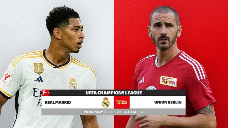 Live Stream : Real Madrid Vs Union Berlin