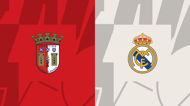 Live Stream : Real Madrid Vs Braga